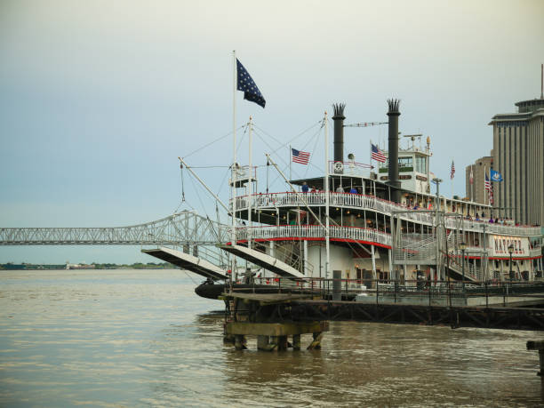 istock New Orleans Steam Boat in River at Sunset 1024734922
