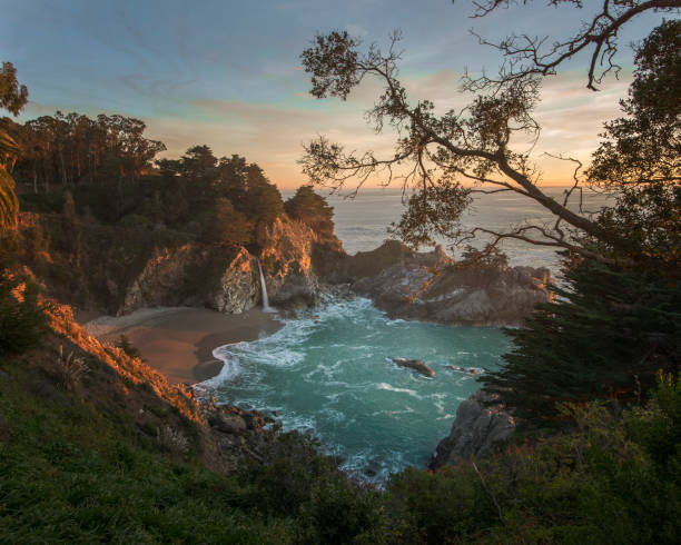 istock Sunset Over Big Sur in Monterey, California 1024744158
