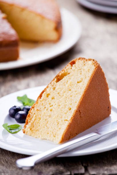 istock Piece Of Vanilla Cake 1024748568