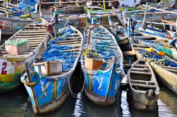 istock Boats Moored In River 1024759688