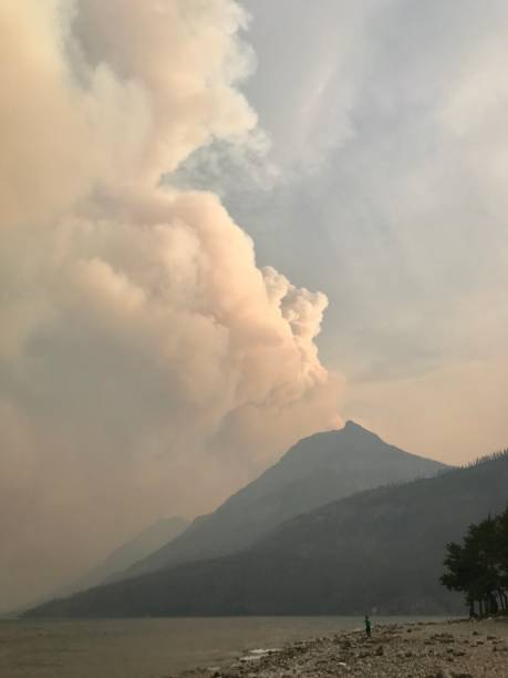 istock Boundary Creek wildfire smoke, Waterton National Park 1024765214