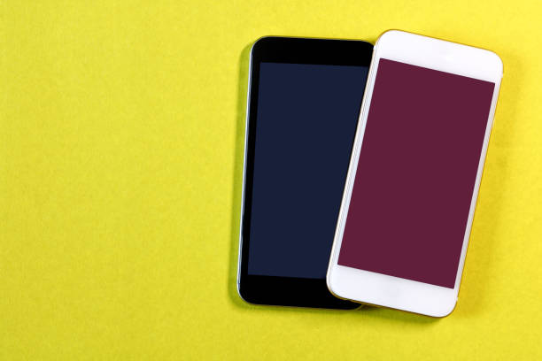 istock white and black smartphone on a color background 1024776370