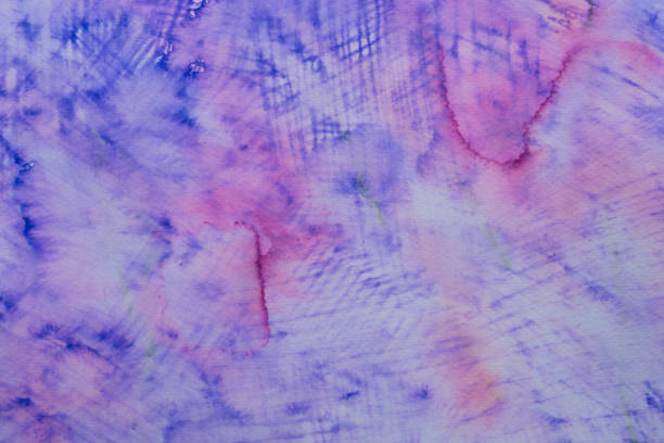 istock violet  watercolor ink painted on paper background texture 1024801596