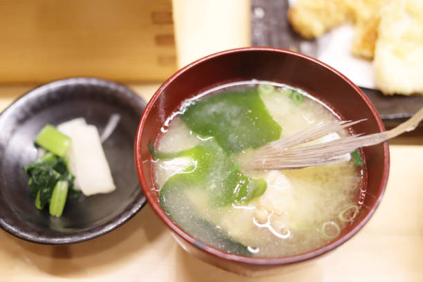 istock a set of japanese food at the restaurant 1024805708