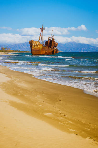 istock The famous shipwreck near Gythio Greece 1024813228