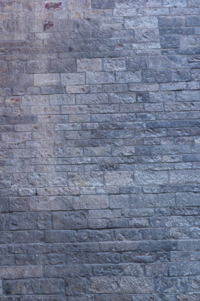 istock Old brick wall, background of bricks, cement masonry, blank for designer, pattern in vintage style 1024824446