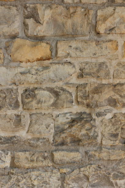 istock Old brick wall, background of bricks, cement masonry, blank for designer, pattern in vintage style 1024824638
