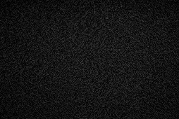 fond de texture de cuir noir - leather photos et images de collection