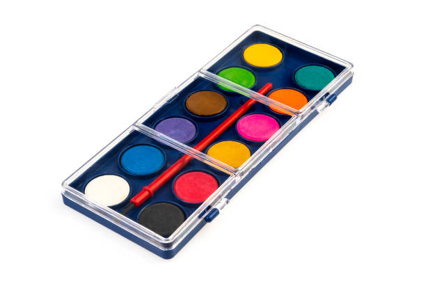 istock isolated box with watercolors on a white background 1024848114
