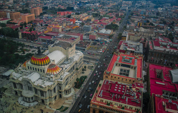 istock Panoramic view of Mexico city. 1024854068