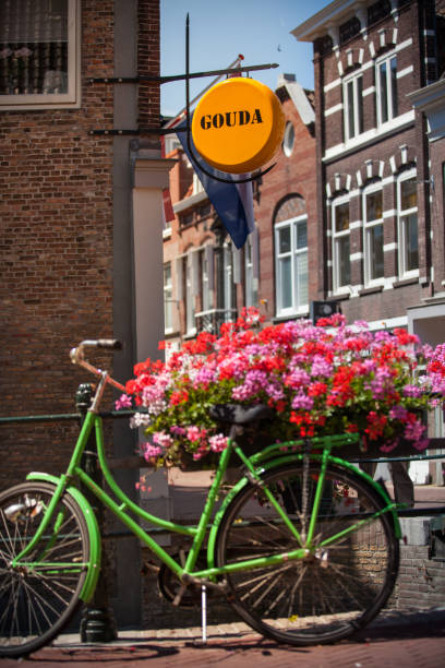 istock Cheese shop in Gouda, Holland 1024865530