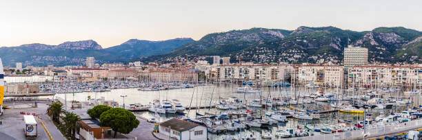 istock sunset on the harbor of Toulon 1024876776