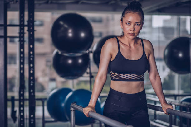 istock Fit Chinese woman exercising 1024892792