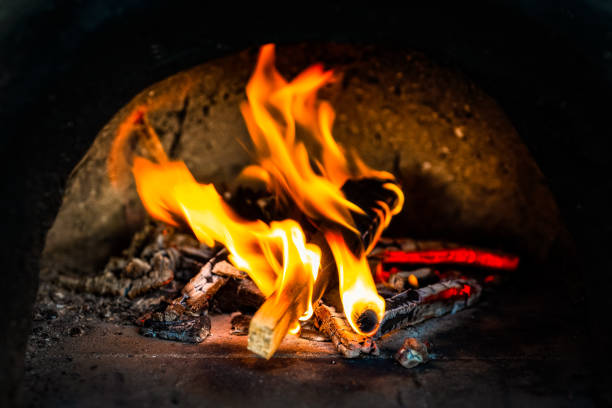 istock Firewood burns in a small stove 1024893384