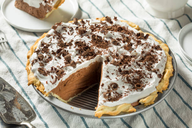 istock Sweet Homemade French Silk Pie 1024896202