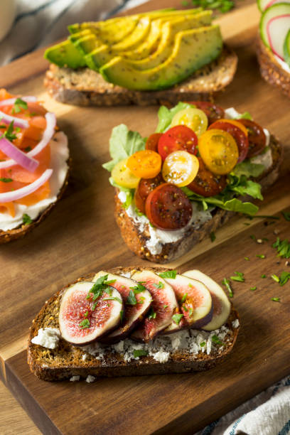 istock Homemade Breakfast Toasts with Cream Cheese 1024925054