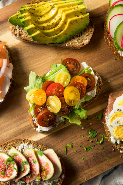 istock Homemade Breakfast Toasts with Cream Cheese 1024930220