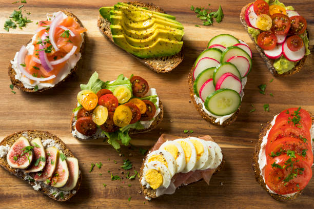 istock Homemade Breakfast Toasts with Cream Cheese 1024930758