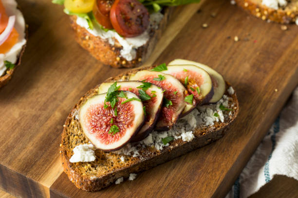 istock Homemade Breakfast Toasts with Cream Cheese 1024932028