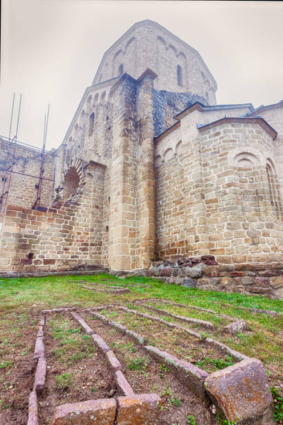 istock Serbian old Orthodox Monastery Djurdjevi Stupovi under reconstruction 1024942048