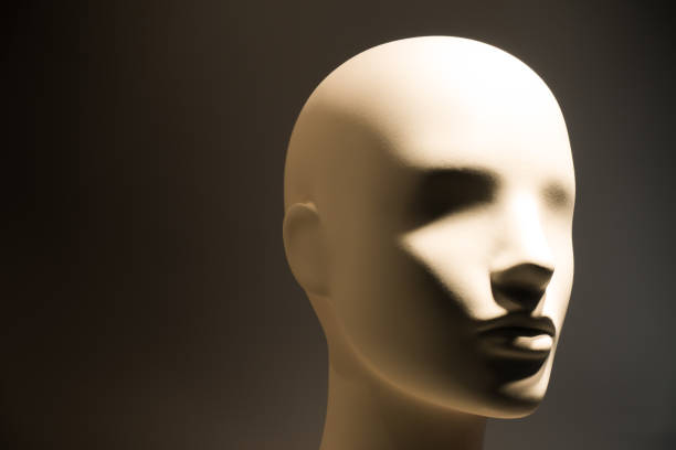 istock Close-Up Of Mannequin Against Blue Wall 1024953836