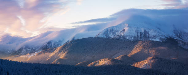 istock Winter landscape in the mountains 1024954416
