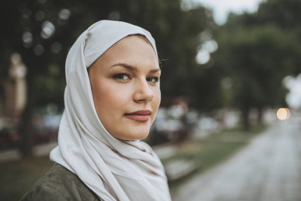 istock Gorgeous woman in hijab 1024966160