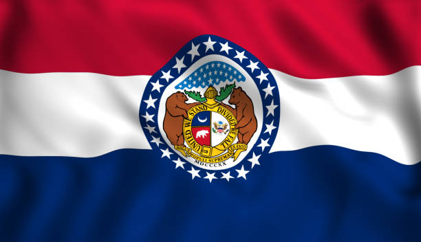 istock flag missouri US state symbol 1024969958