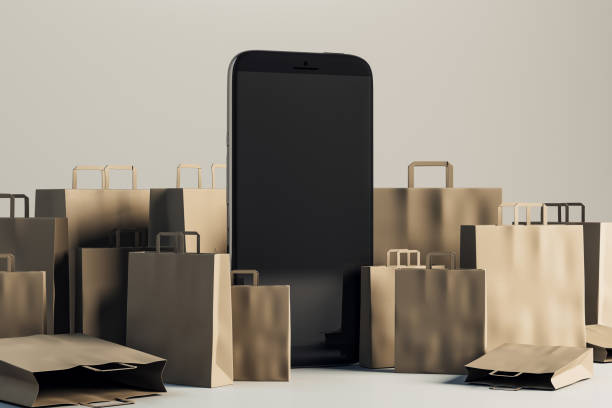 istock Online shopping and shopaholic concept 1024976820