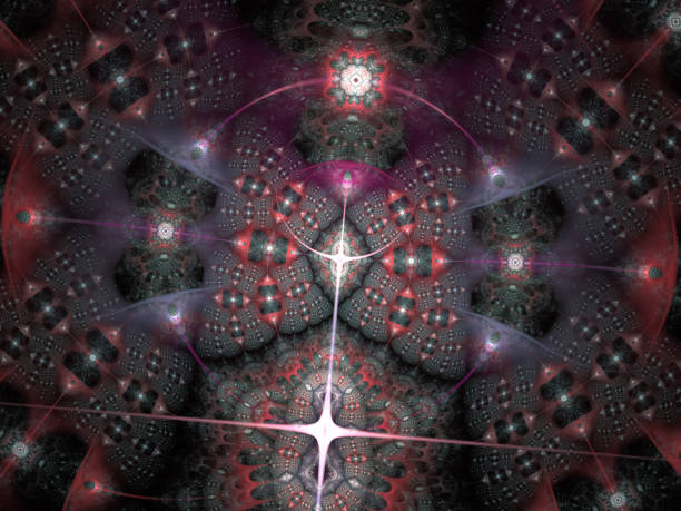 istock Magnificent Ceiling view inside Basilica. Fractal art 1024984916