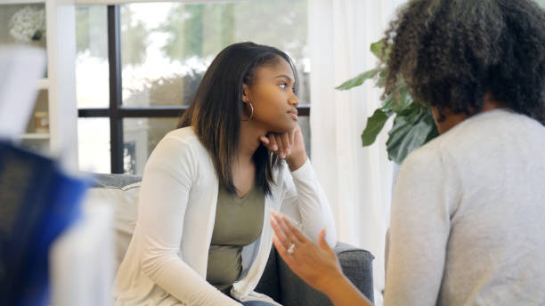 istock Teenager ignoring her mom 1025006114