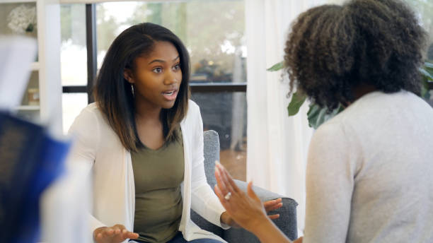 istock Mom and daughter have heated argument 1025006142