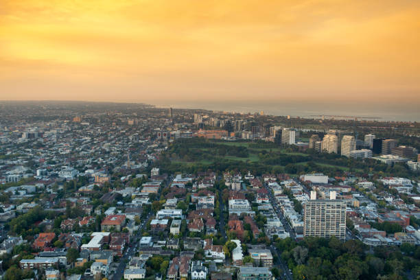istock Aerial Melbourne Coast and Parks 1025006352