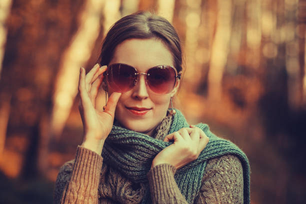 istock Woman autumn portrait 1025006358