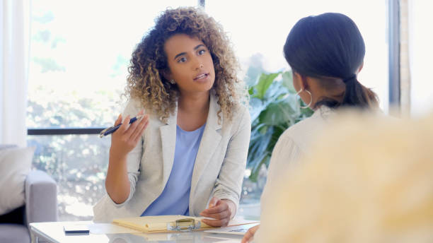 istock Mental health professional giving advice 1025006408