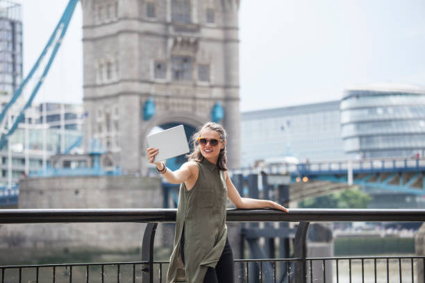 istock Student enjoying vacations in London 1025067114