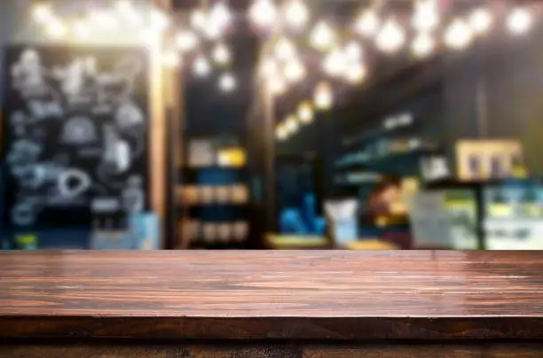 Photo of Close-Up Of Wooden Table In Workshop