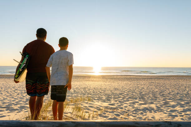 istock Australian Aboriginal Father and Son 1025084858