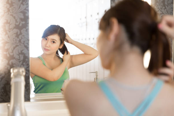 istock attractive asian women relaxing in dressing room 1025085080