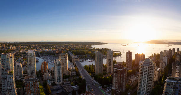 istock Downtown Vancouver Aerial View 1025103660