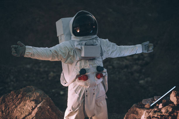 istock Astronaut loving his job 1025103874