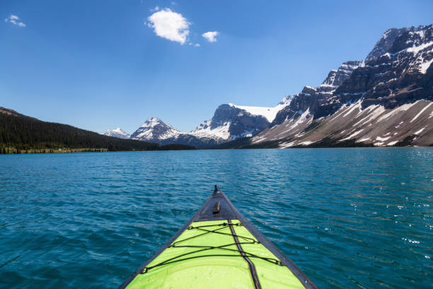 istock Kayaking in a Glacier Lake 1025123196