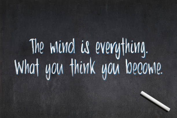istock Quote from Buddha about the willpower 1025145014