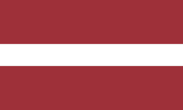 flaga narodowa łotwa - latvia flag stock illustrations