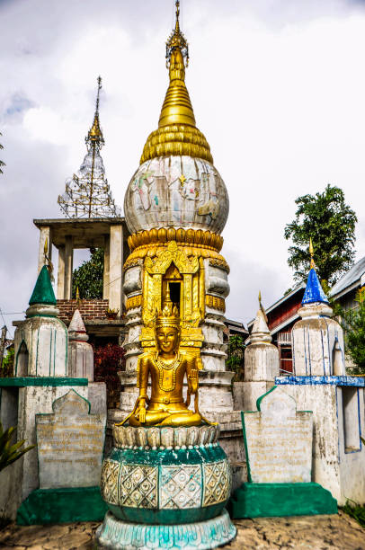 istock Shrine at the hill temple, Kalaw 1025204870