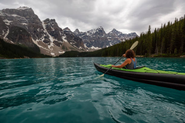 istock Kayaking in a Glacier Lake 1025213726