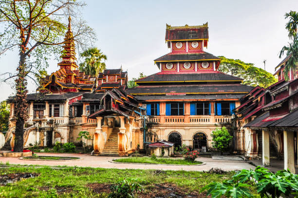 istock Yadanar Bon Myint (Queen Sein Don) Monastery at Mawlamyine 1025218982