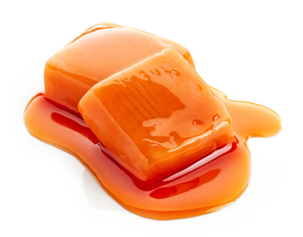 istock two pieces of melted caramel 1025221886