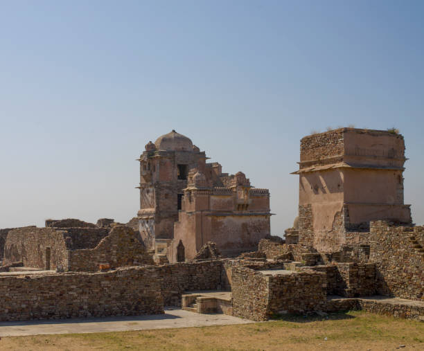 istock Old sity Chittorgarh an ancient fort in India 1025234322