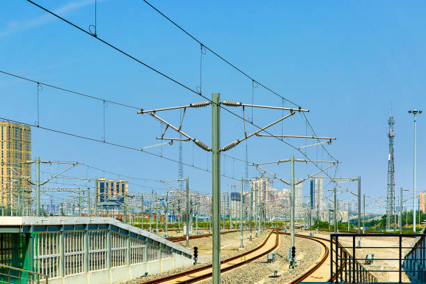 istock Station and car window scenery during travel 1025247056